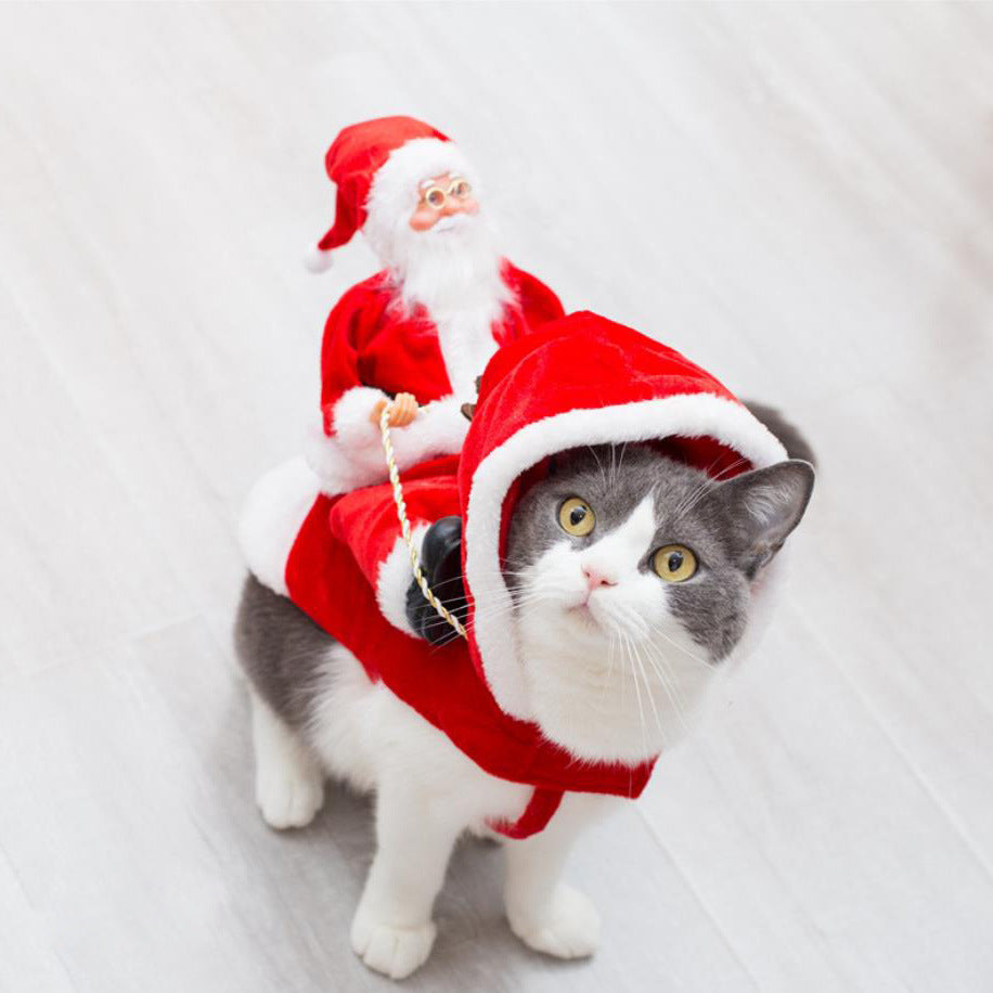 Fashion Christmas Clothes Elf Pet Christmas Costume